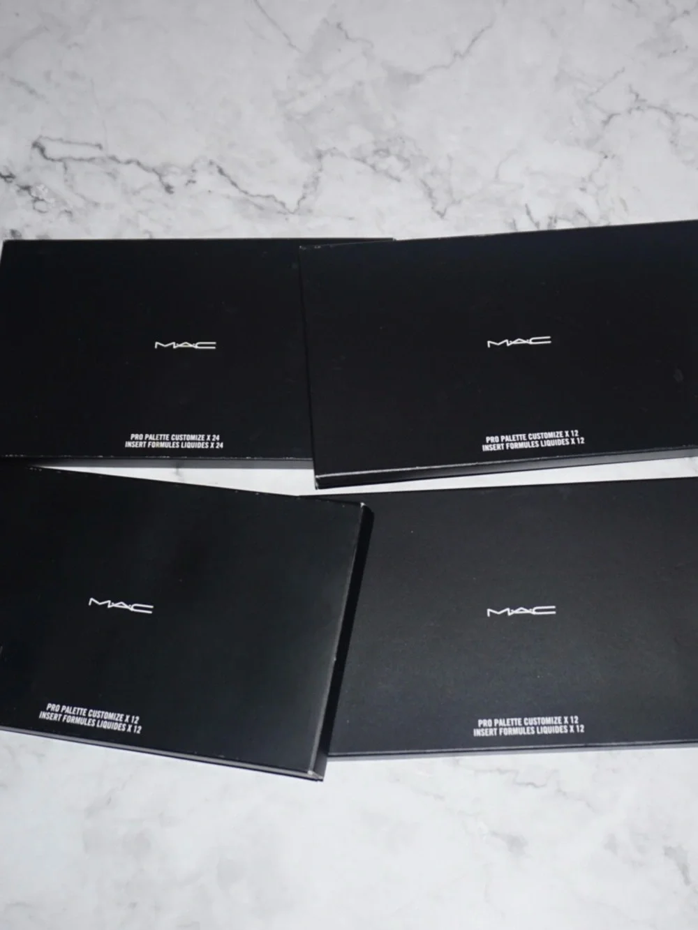 MAC Cosmetics Lot of 4 Pro Palette Inserts (liquid/cream) BNIB